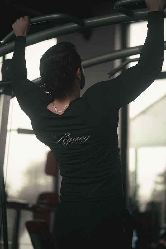 LQ Silver T-shirt (Negro)