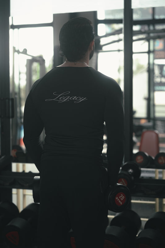 LQ Silver T-shirt (Negro)